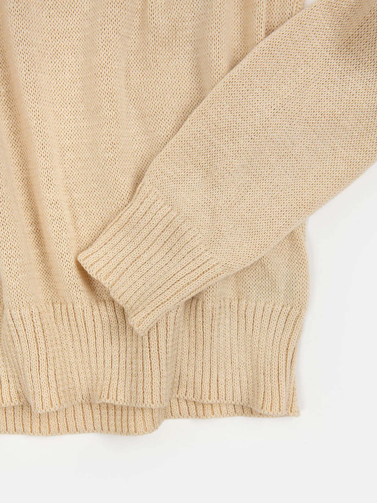 Isla Pima Cotton Sweater - Natural