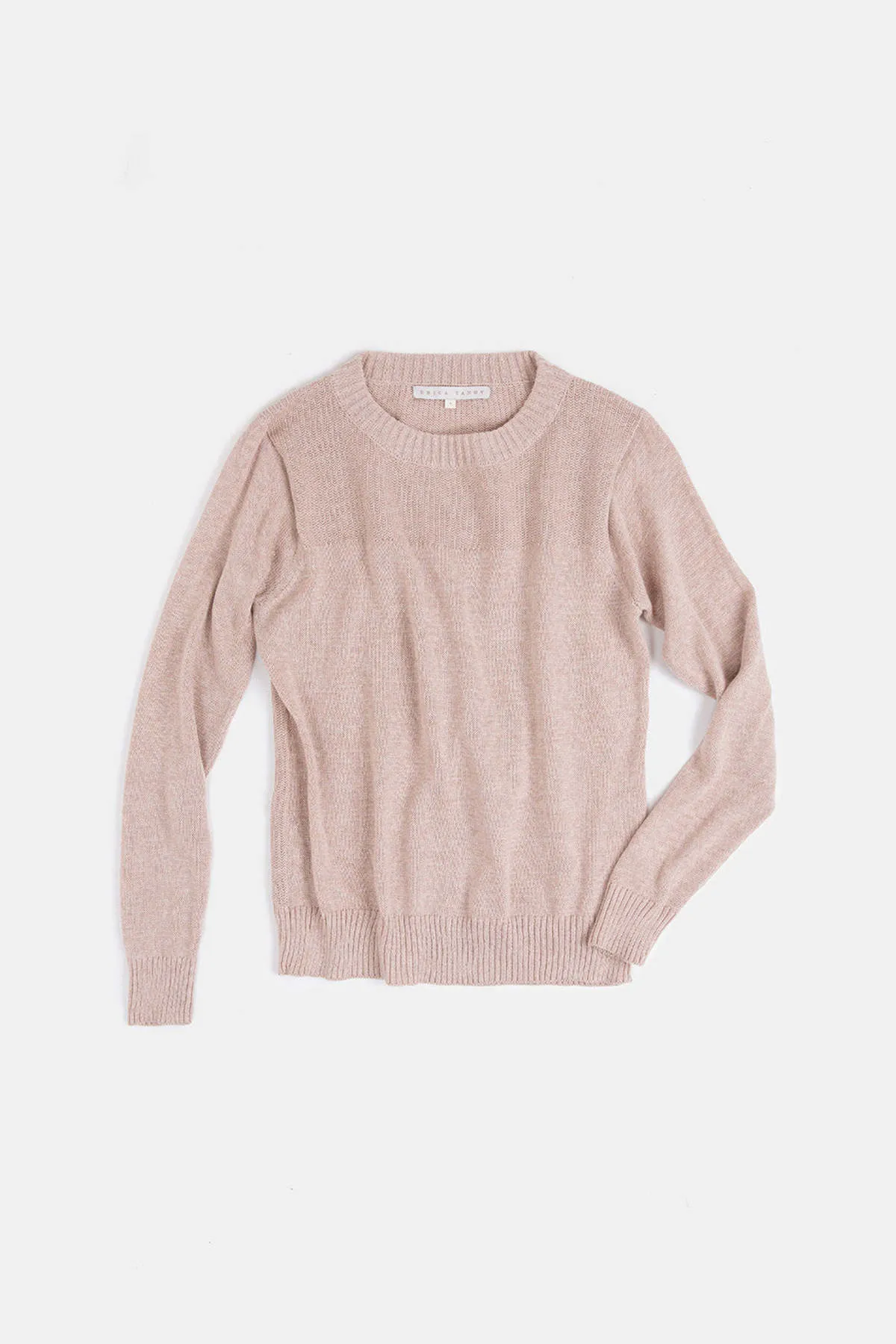 Isla Pima Cotton Sweater - Twig