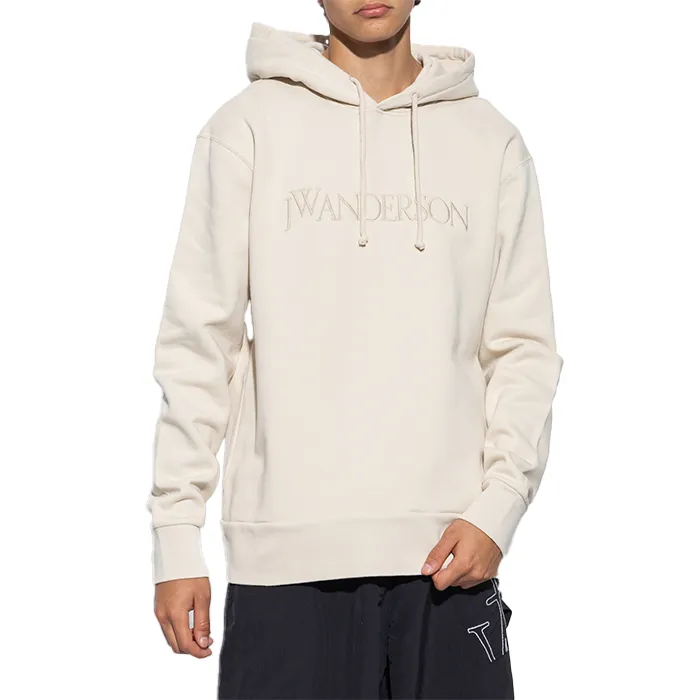 J W ANDERSON  |Unisex Plain Cotton Logo Designers Hoodies