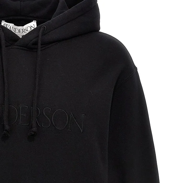 J W ANDERSON  |Unisex Plain Cotton Logo Designers Hoodies