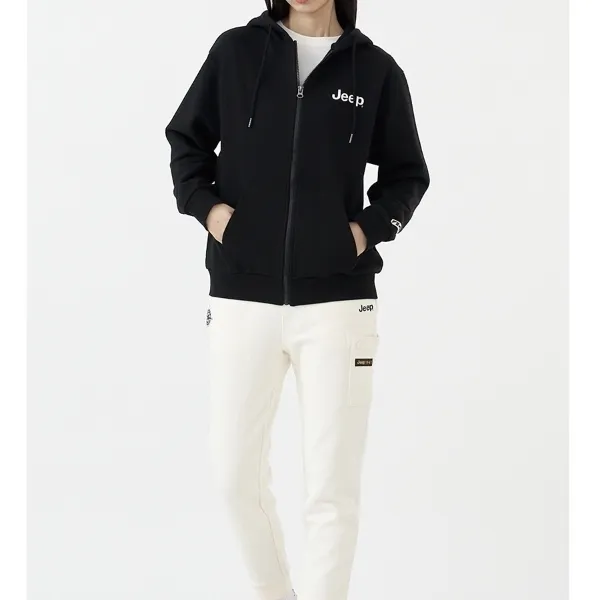 JEEP  |Unisex Street Style Logo Hoodies