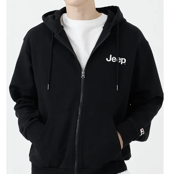 JEEP  |Unisex Street Style Logo Hoodies