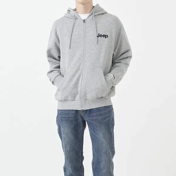 JEEP  |Unisex Street Style Logo Hoodies