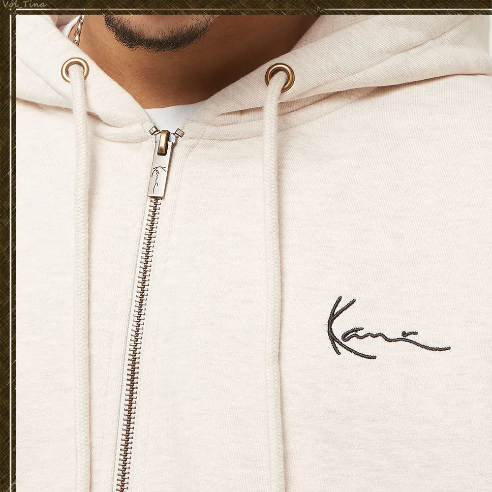 KARL KANI  |Street Style Long Sleeves Logo Hoodies