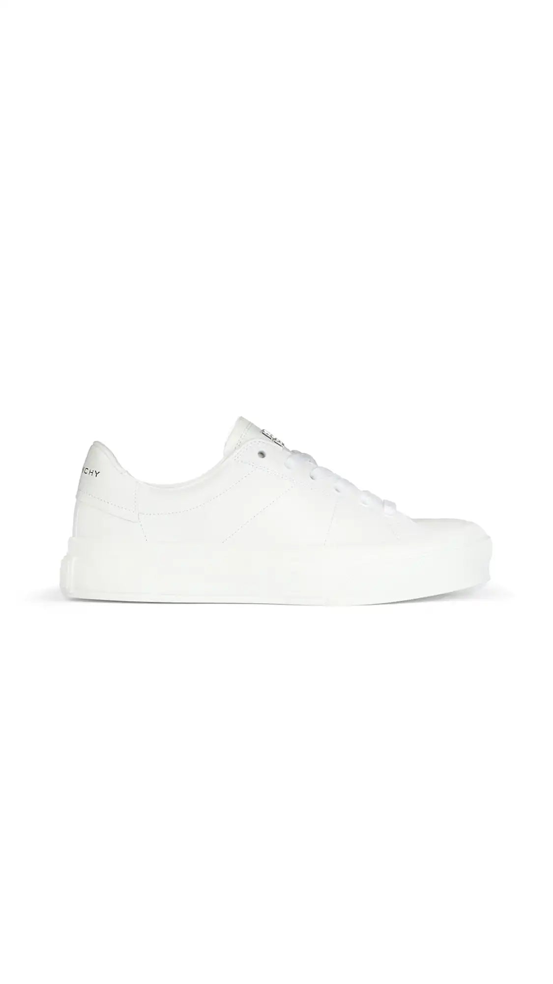 Leather Sneakers - White