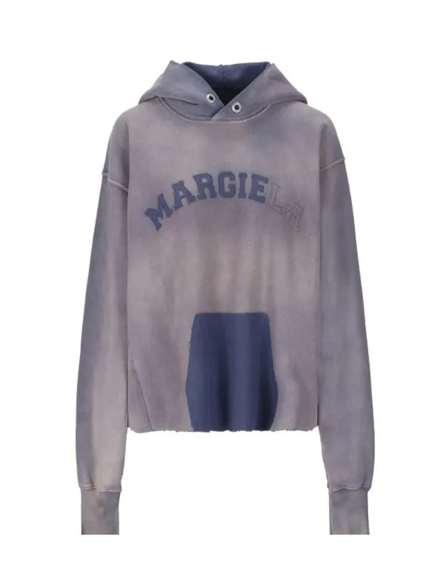 Maison Margiela  |Long Sleeves Plain Cotton Medium Hoodies & Sweatshirts