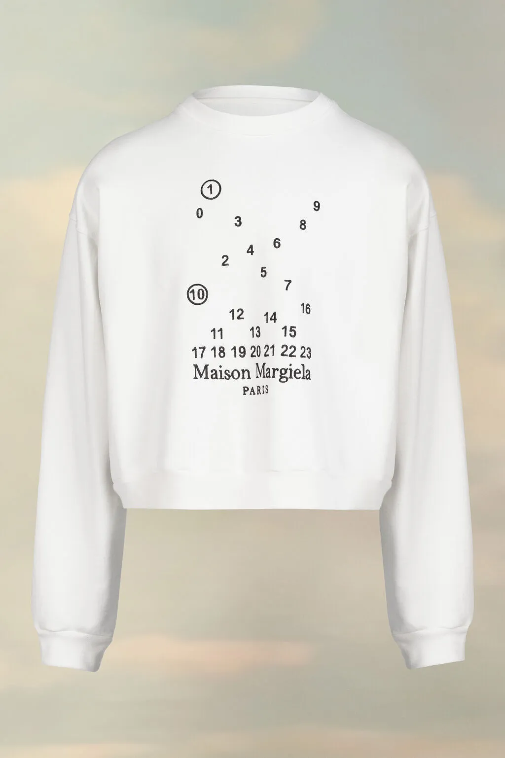 Maison Margiela  |U-Neck Long Sleeves Plain Cotton Logo Hoodies & Sweatshirts