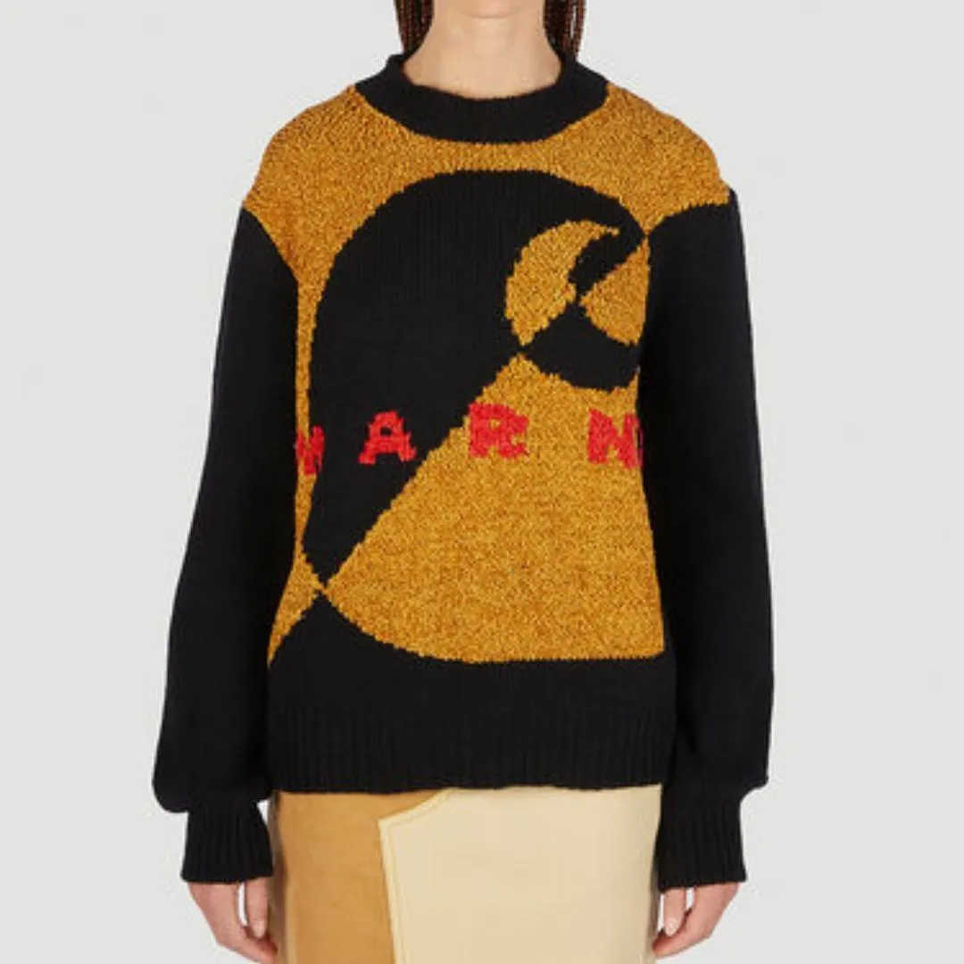 MARNI  |Crew Neck Casual Style Wool Street Style Collaboration