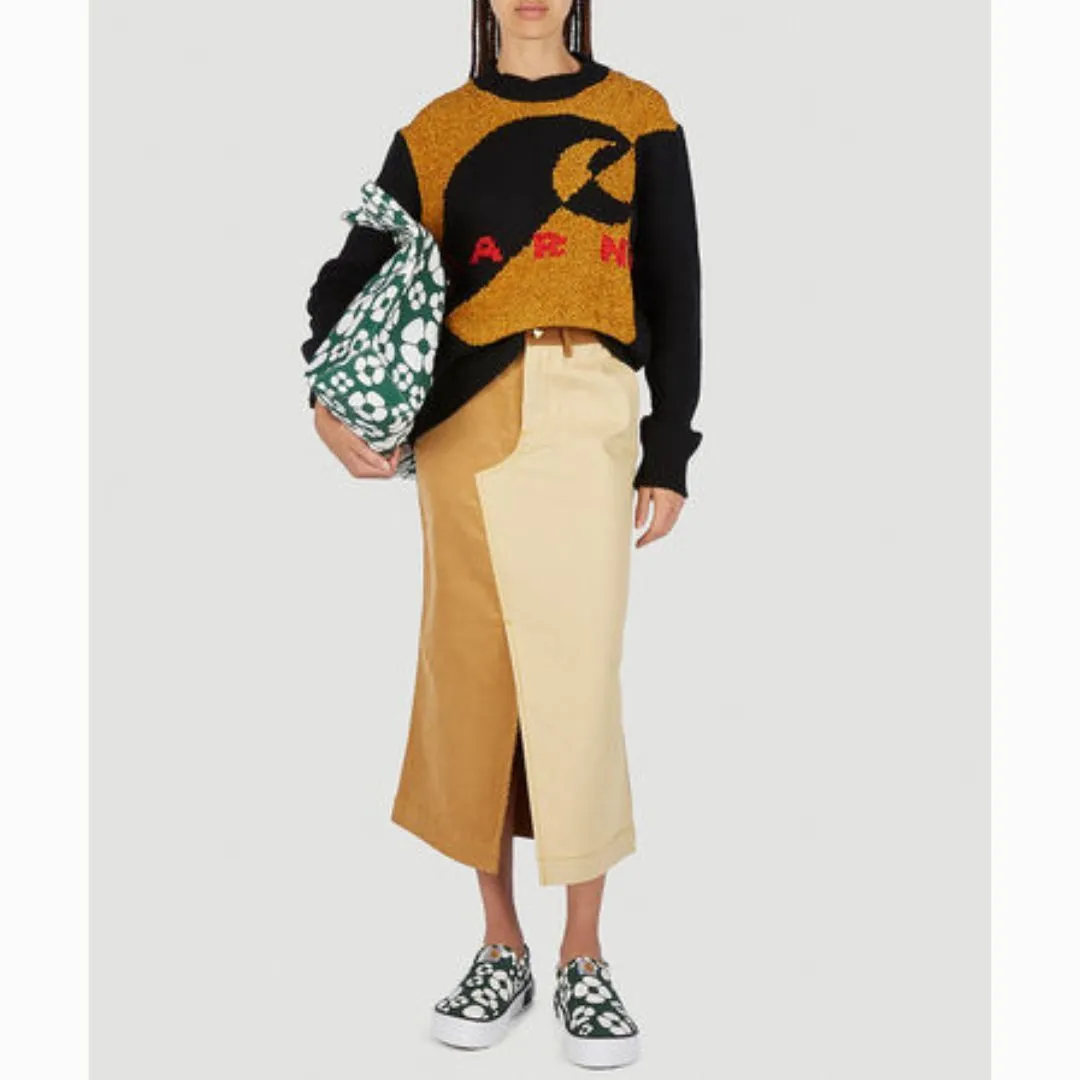 MARNI  |Crew Neck Casual Style Wool Street Style Collaboration