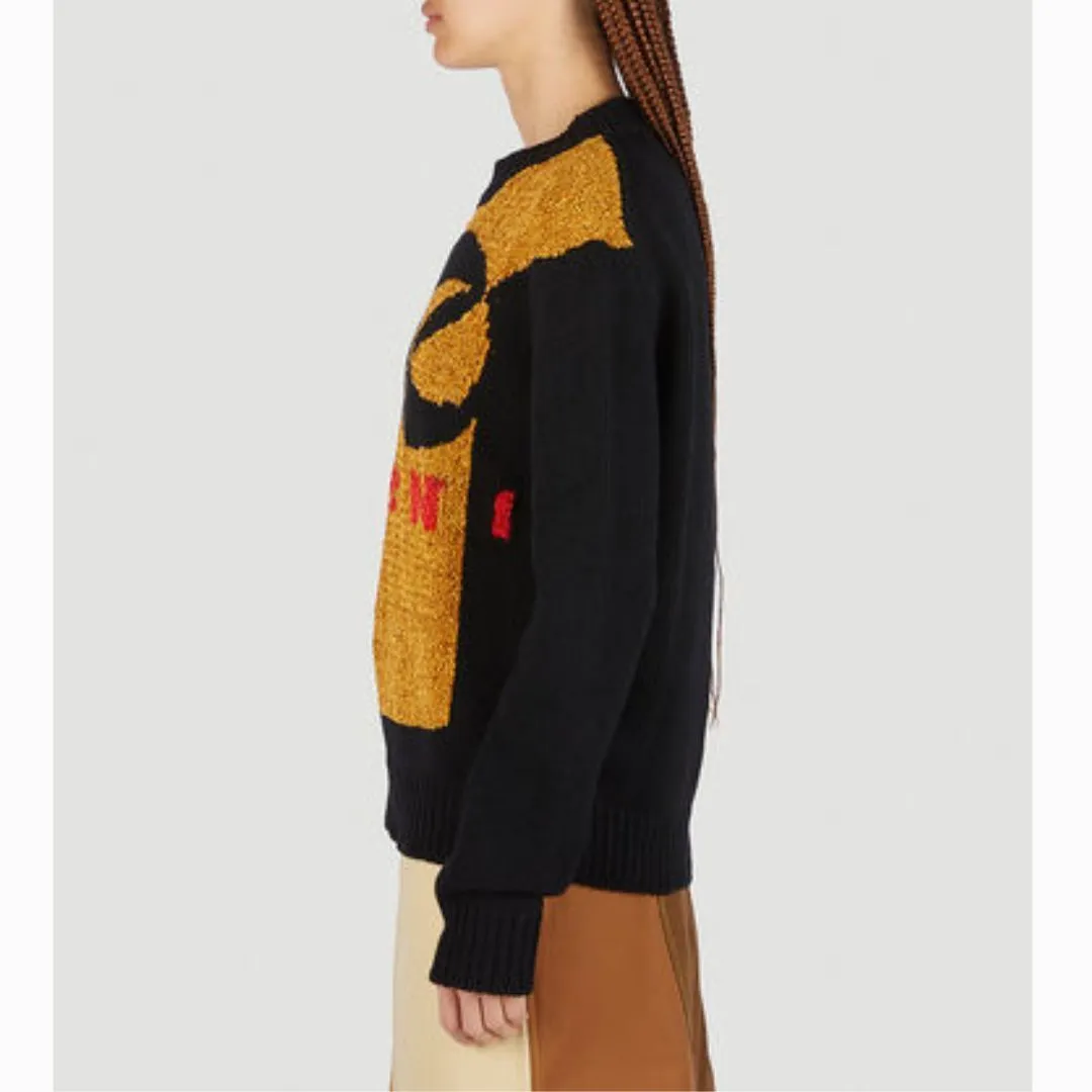 MARNI  |Crew Neck Casual Style Wool Street Style Collaboration