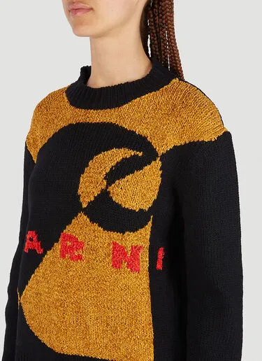 MARNI  |Crew Neck Casual Style Wool Street Style Collaboration