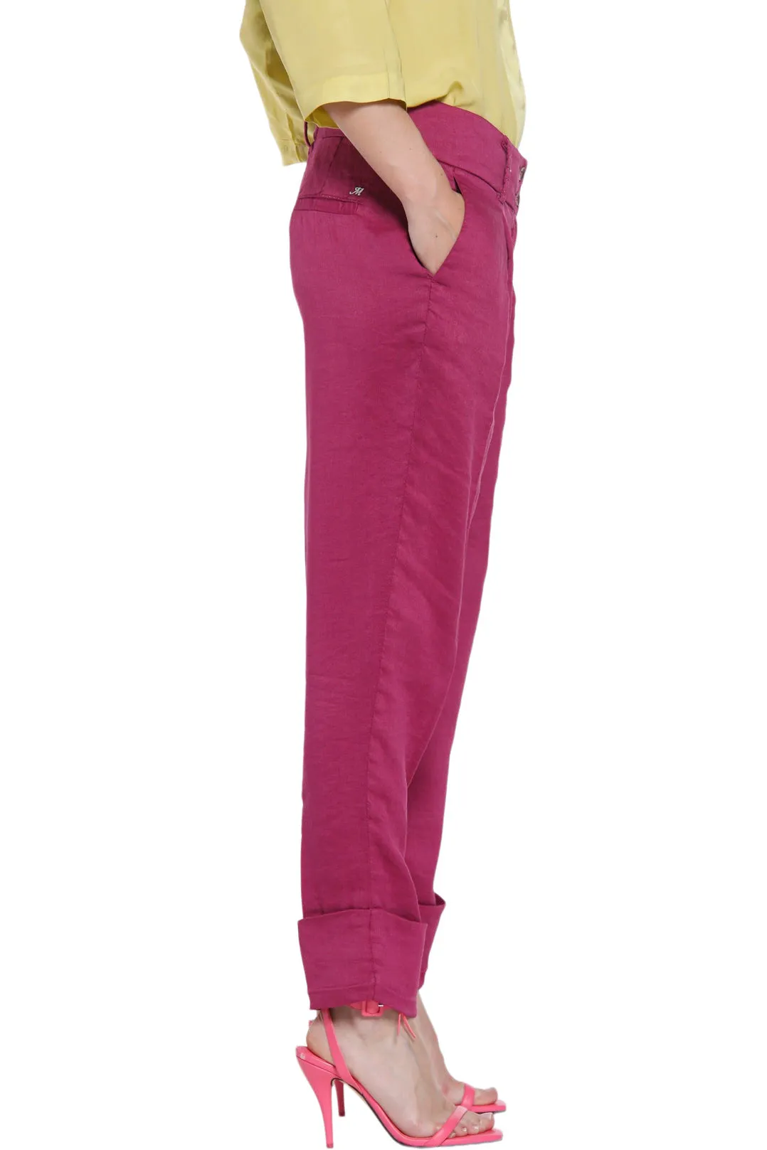 Mason's Iris Pant in Fuchsia