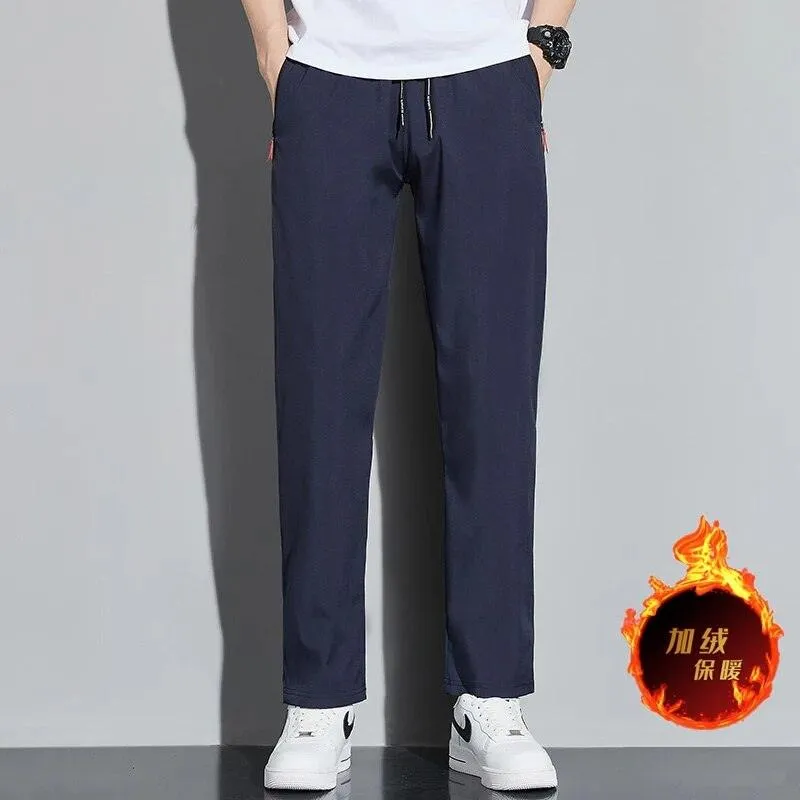 Men Casual Sweatpants - Stretch Slim Fit