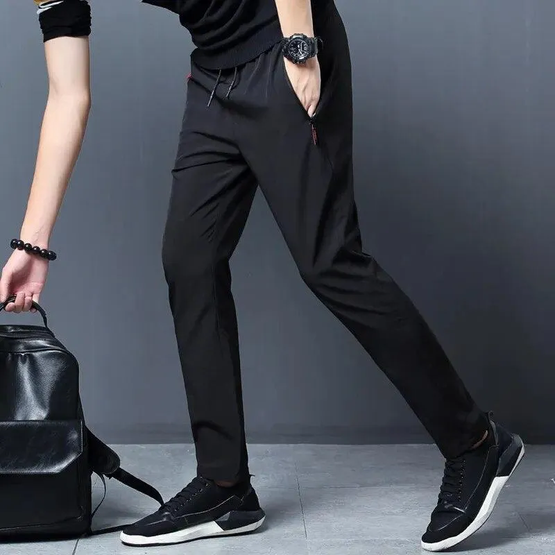 Men Casual Sweatpants - Stretch Slim Fit