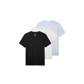 Men's Air Slub V-Neck T-Shirt 3-Pack