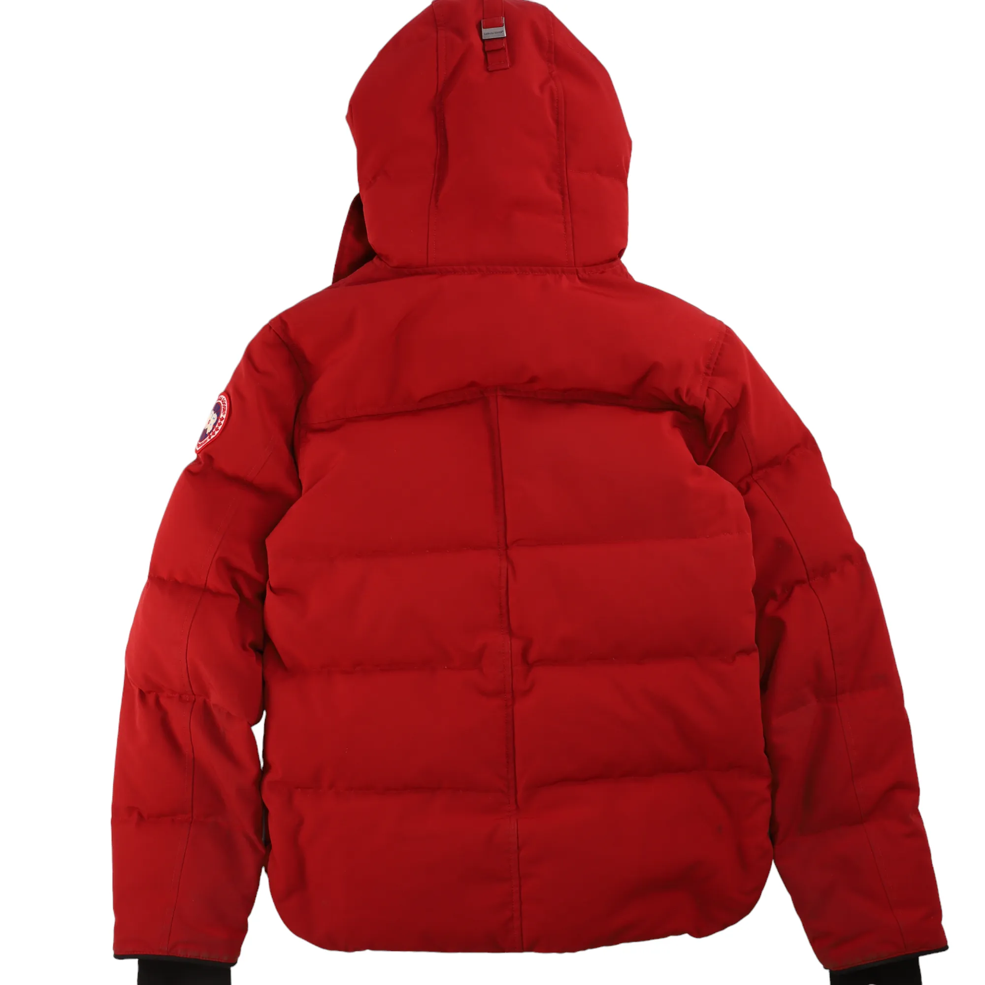 Men's Fusion Macmillan Parka Down Jacket Red Size XS