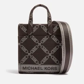 MICHAEL Michael Kors GIGI XS Logo-Jacquard Tote Bag