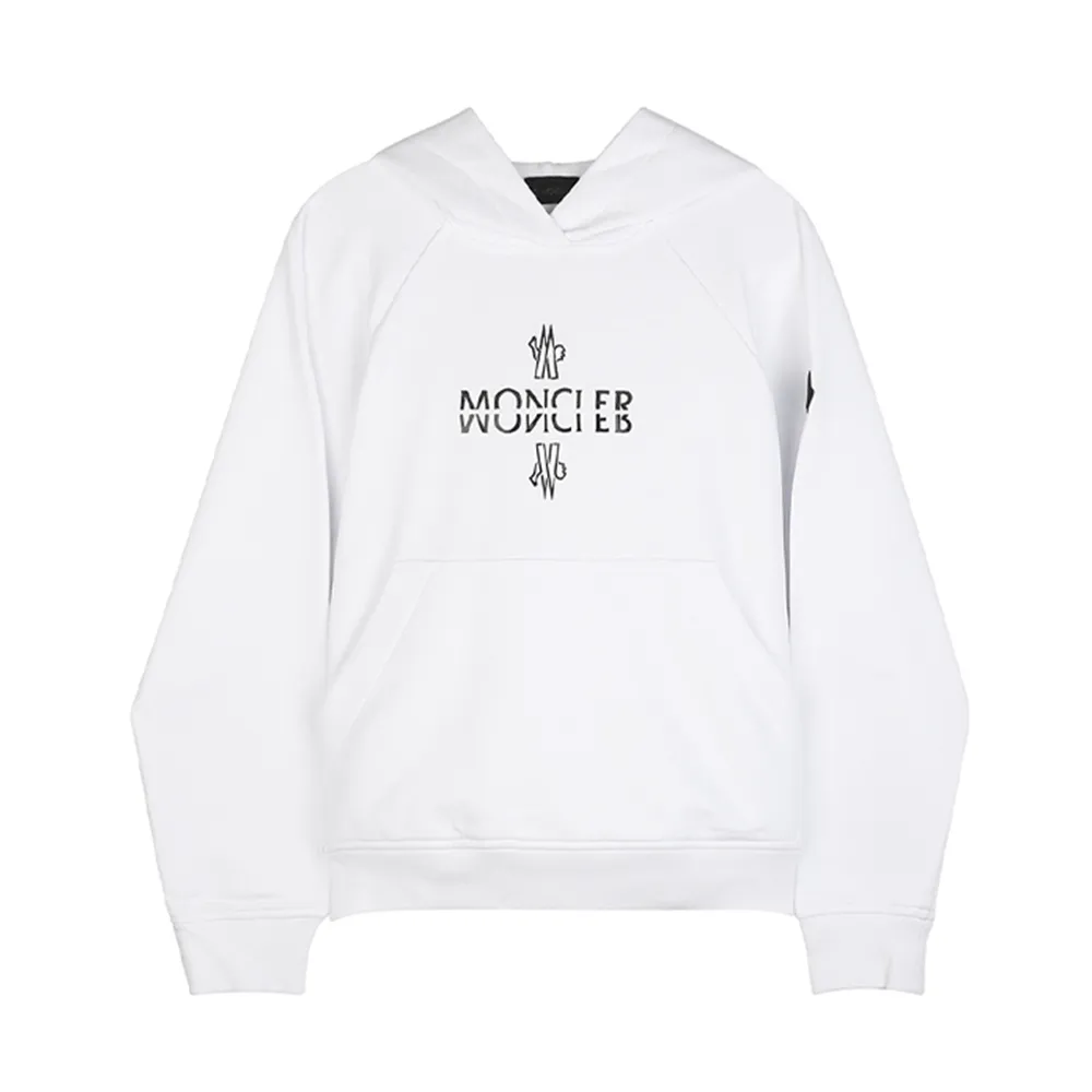 MONCLER  |Street Style Long Sleeves Logo Hoodies & Sweatshirts