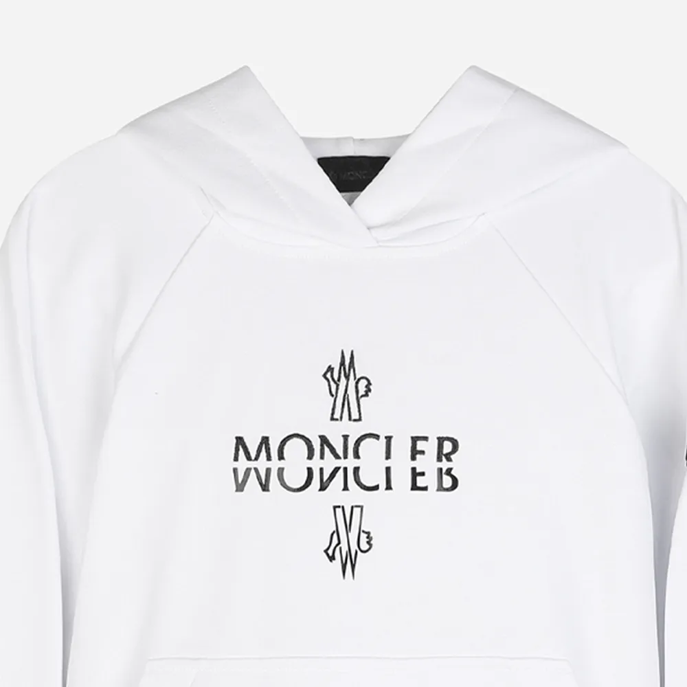 MONCLER  |Street Style Long Sleeves Logo Hoodies & Sweatshirts