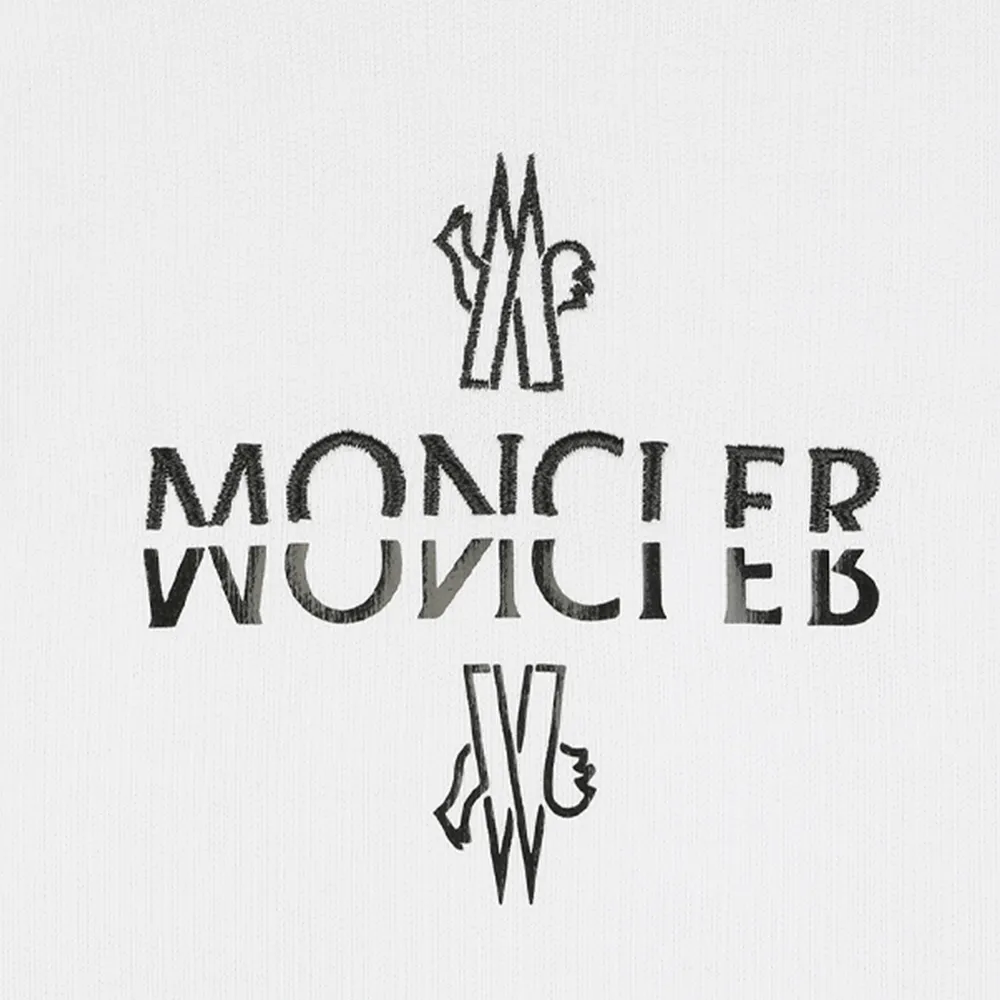 MONCLER  |Street Style Long Sleeves Logo Hoodies & Sweatshirts