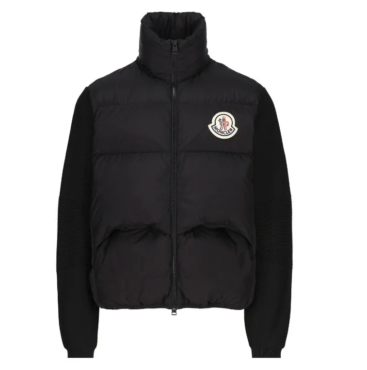 MONCLER  |Unisex Wool Blended Fabrics Street Style Plain