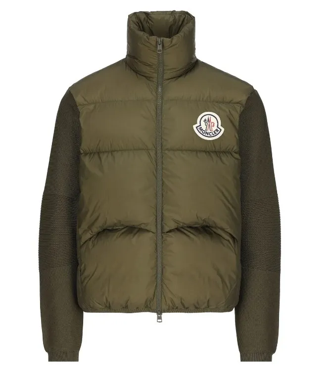 MONCLER  |Unisex Wool Blended Fabrics Street Style Plain