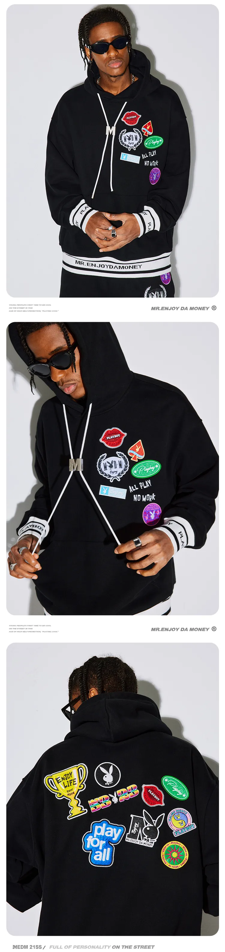 MR. ENJOY DA MONEY  |Unisex Street Style Hoodies