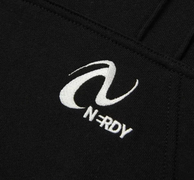 NERDY  |Unisex Street Style Long Sleeves Logo Hoodies