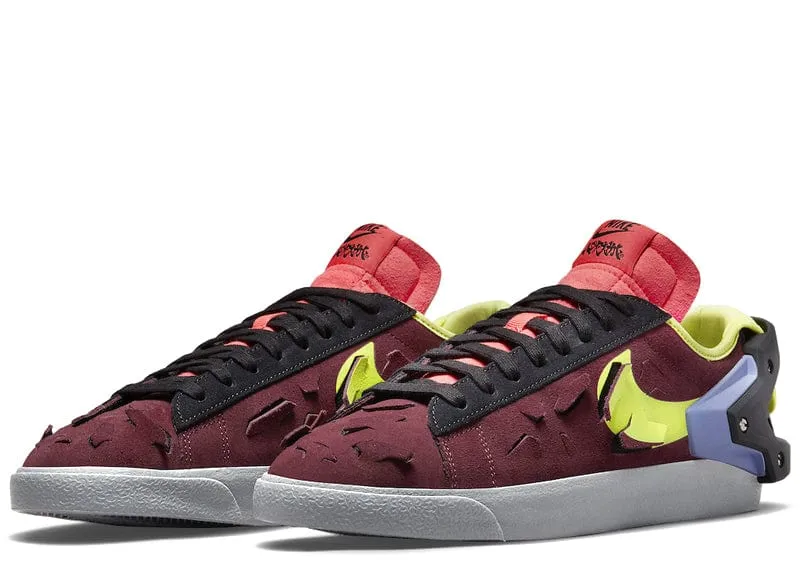 Nike Blazer Low Acronym Night Maroon