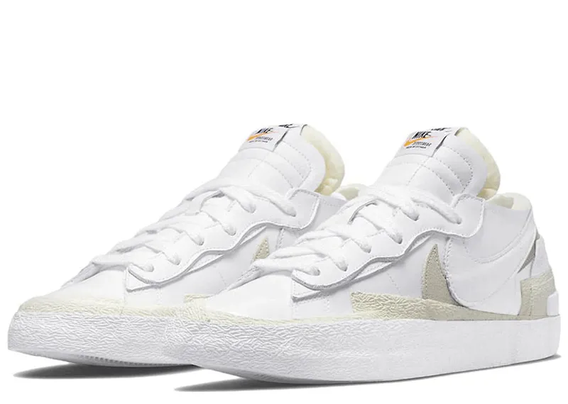 Nike Blazer Low Sacai White Patent Leather