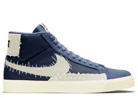 Nike SB Zoom Blazer Mid Sashiko Mystic Navy