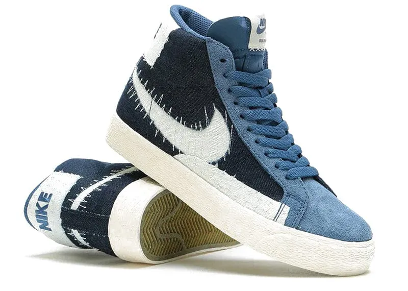 Nike SB Zoom Blazer Mid Sashiko Mystic Navy