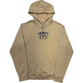 Nike Trinity Football Embroidered Pullover Hoodie Beige