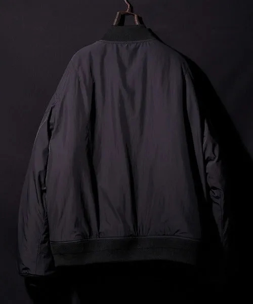 Number Nine Matte Nylon Over Ma-1 Jacket