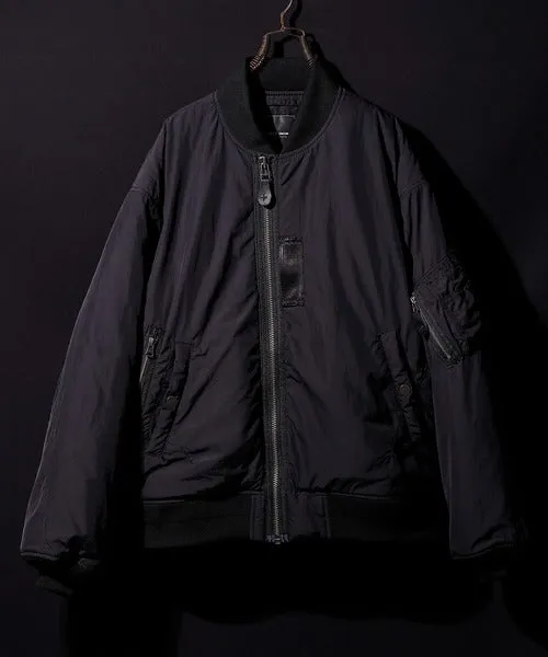 Number Nine Matte Nylon Over Ma-1 Jacket