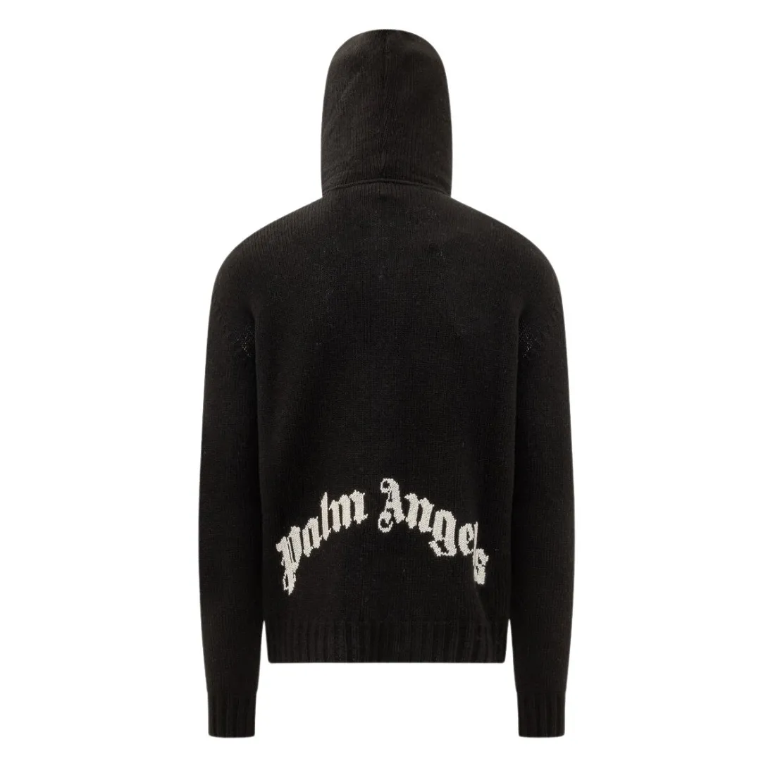 Palm Angels  |Wool Sweat Street Style Long Sleeves Logo Hoodies