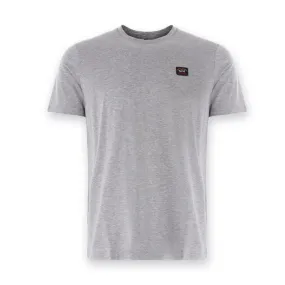 Paul & Shark - Logo Patch T-Shirt in Grey