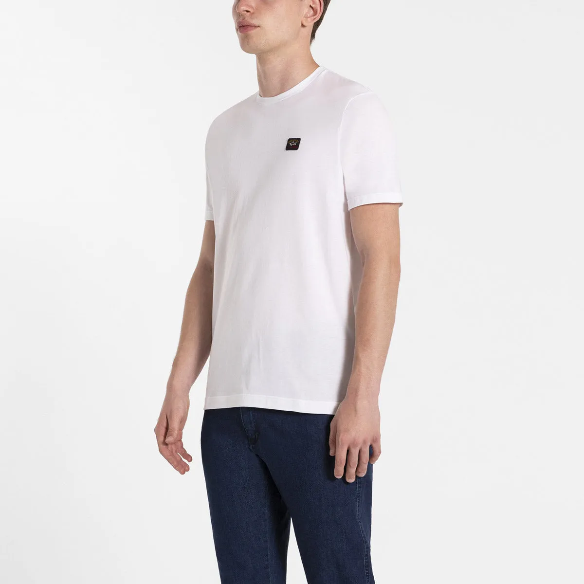 Paul & Shark - Logo Patch T-Shirt in White