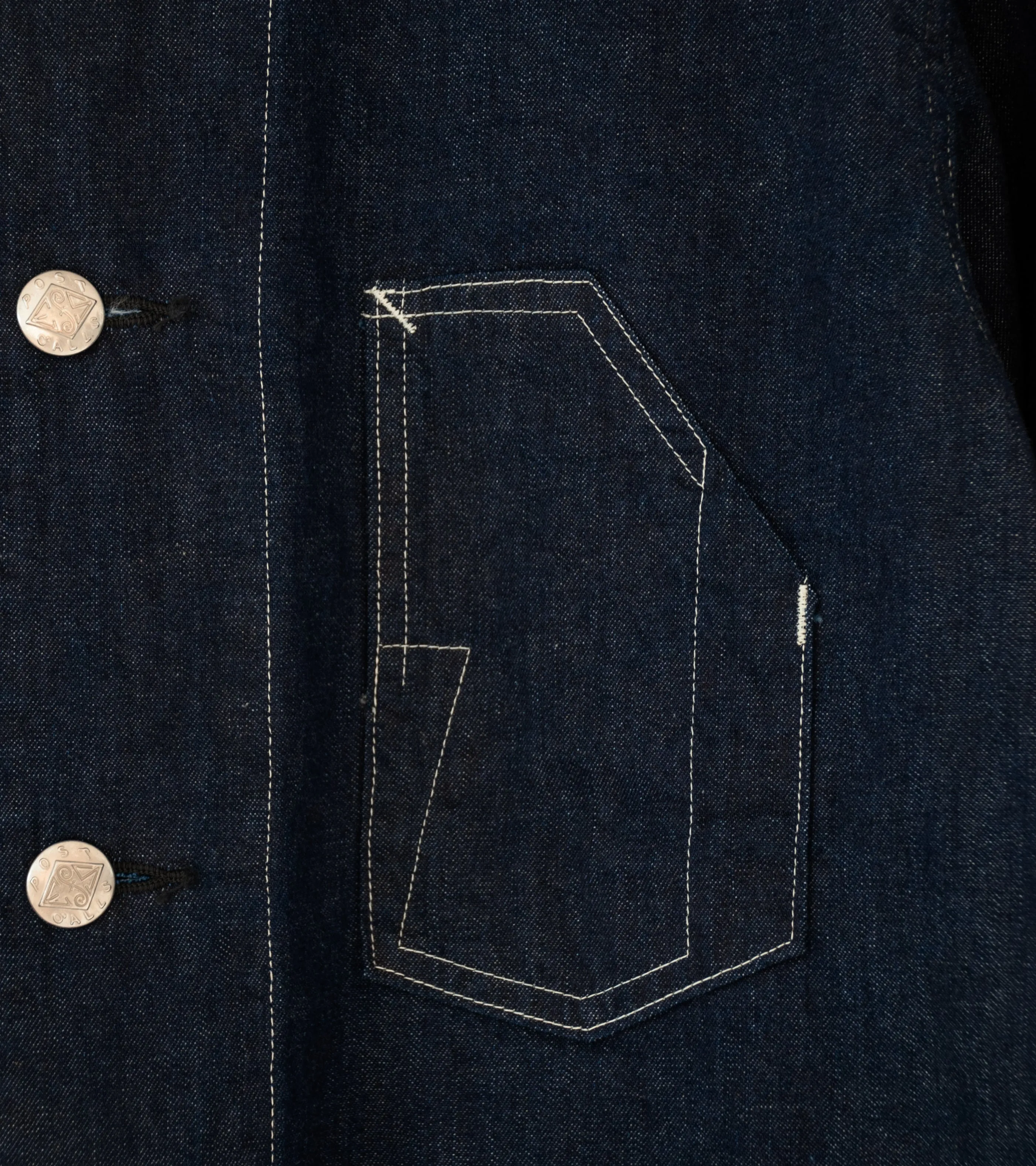 Post Overalls 'No.1 Jacket' (Indigo 8oz Denim)