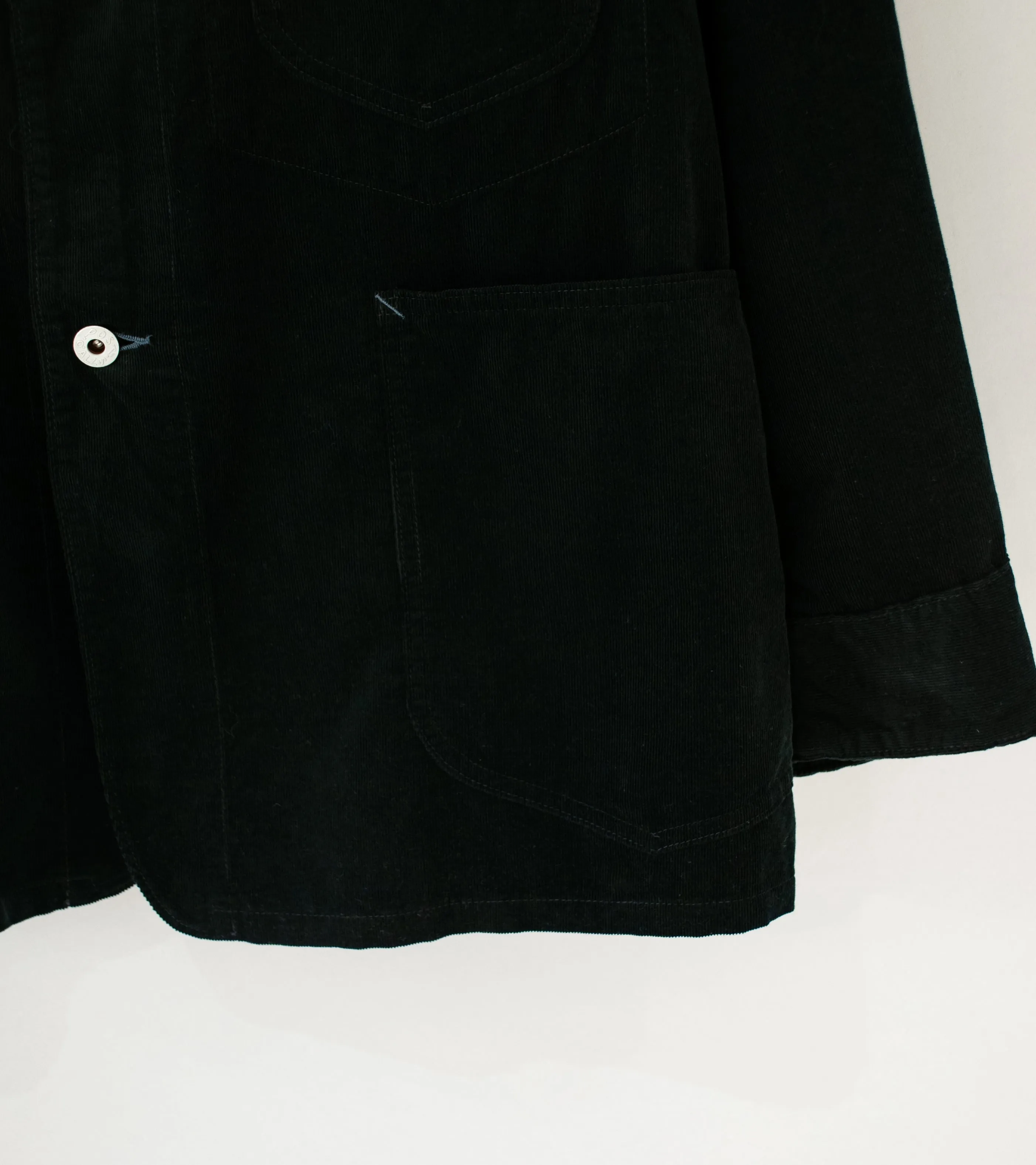 Post Overalls 'Post 44 Jacket' (Black Summer Corduroy)