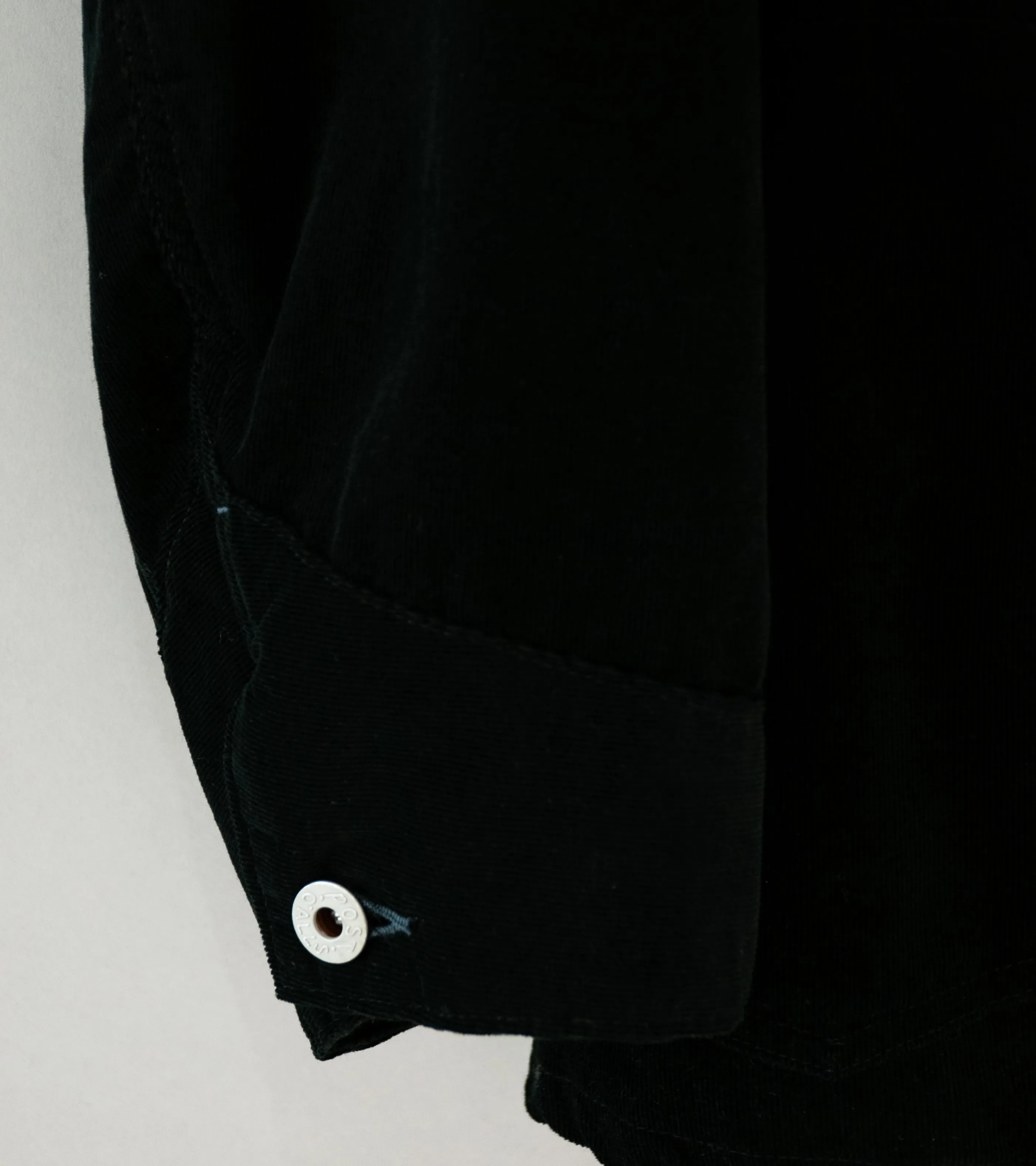 Post Overalls 'Post 44 Jacket' (Black Summer Corduroy)