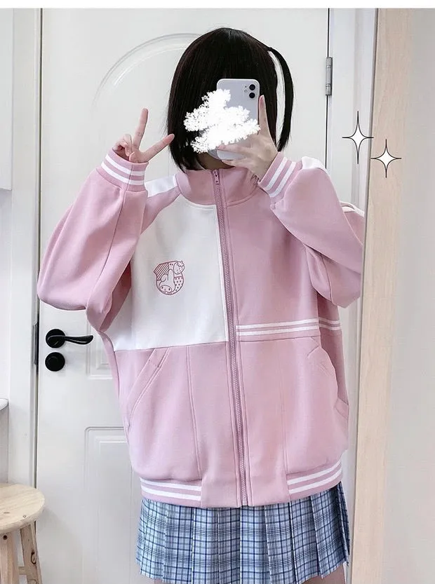 Pre-order sanrio collaboration extra fleece sportswear jacket