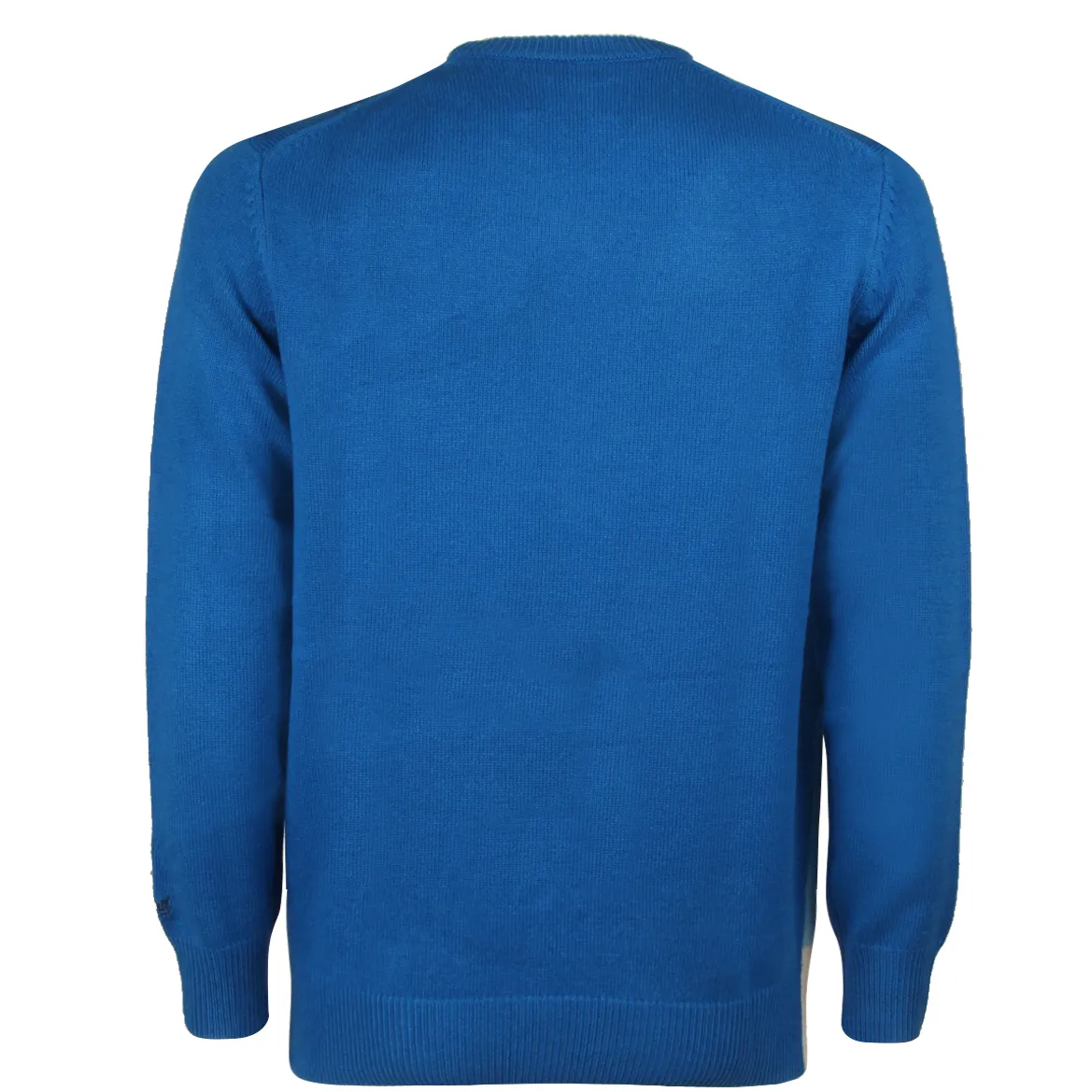 PULL OVER OFF PISTE POSTCARD Uomo Blu