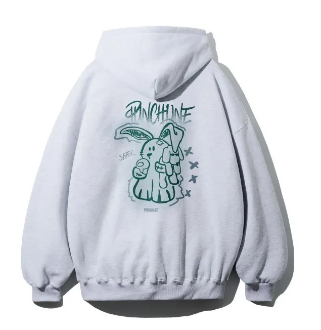 PUNCHLINE  |Unisex Street Style Hoodies & Sweatshirts