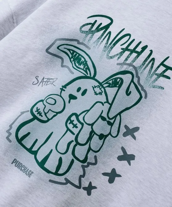 PUNCHLINE  |Unisex Street Style Hoodies & Sweatshirts