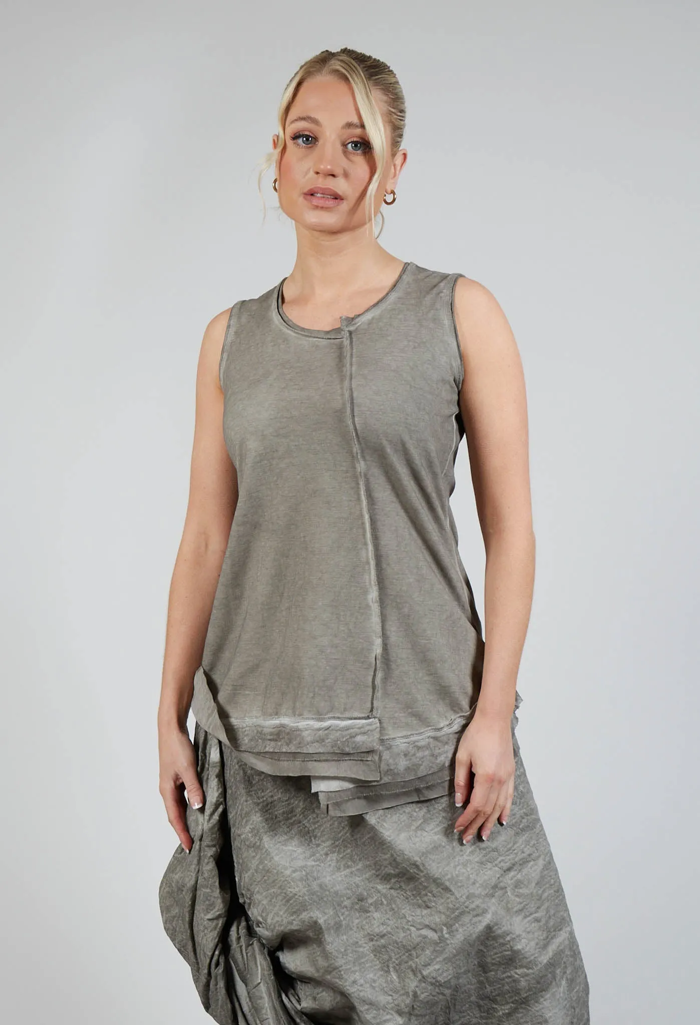 Reconstructed Vest in Hay Cloud