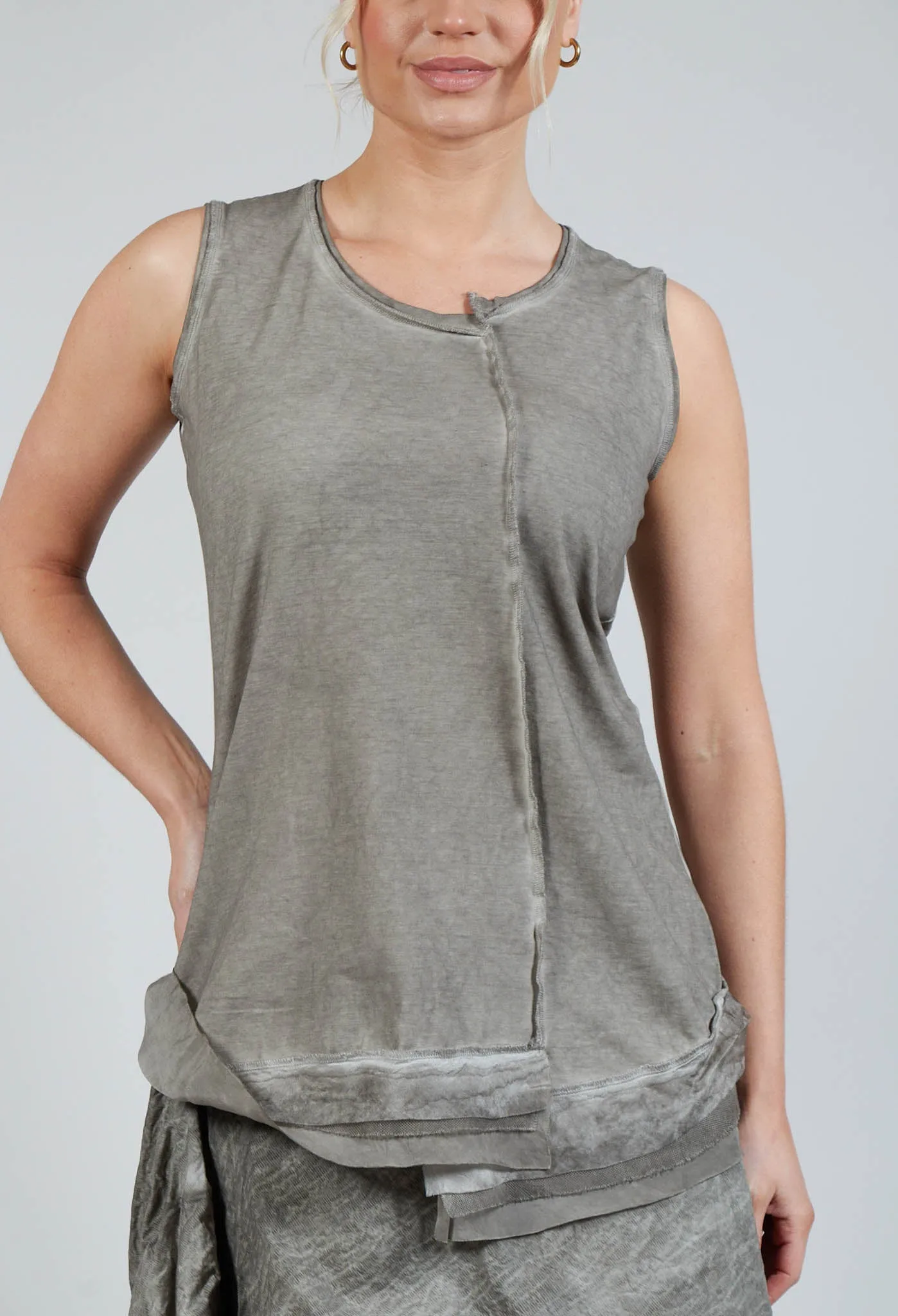 Reconstructed Vest in Hay Cloud