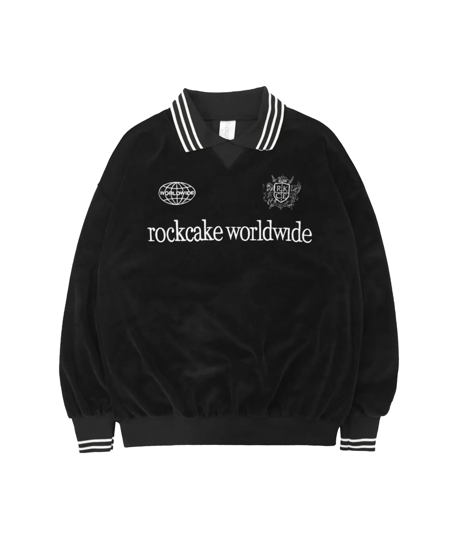 ROCKCAKE  |Street Style Long Sleeves Logo Hoodies & Sweatshirts