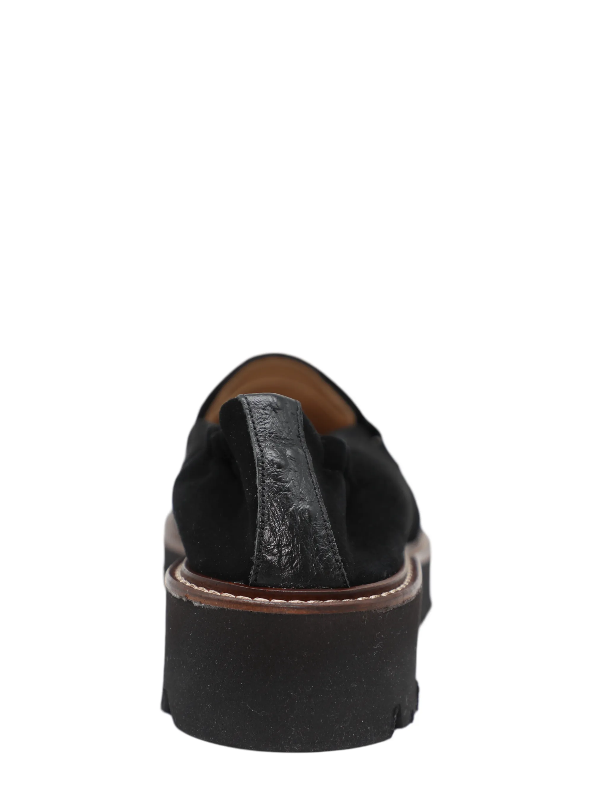 Ron White Finton Loafer Cashmere Print Calf in Black