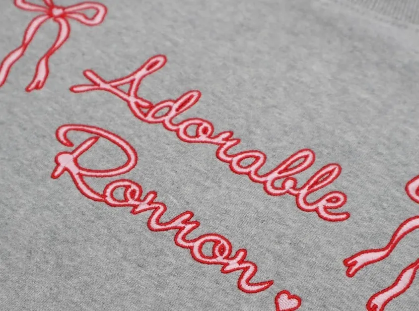 RONRON  |Street Style Logo Hoodies & Sweatshirts